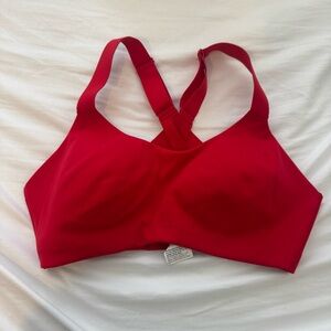 SPANX Red Sports Bra - Medium Impact - NEW